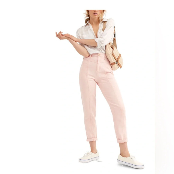 We The Free Denim - We The Free | Free People Soft Pink City of Lights High Rise Jeans Size 25